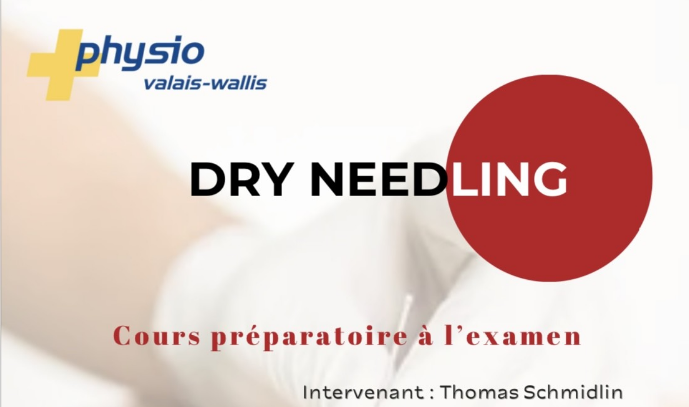 Dry Needling : Cours préparatoire à l’examen